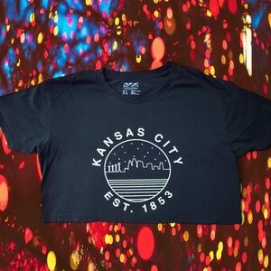 Kansas City Graphic Crop Top